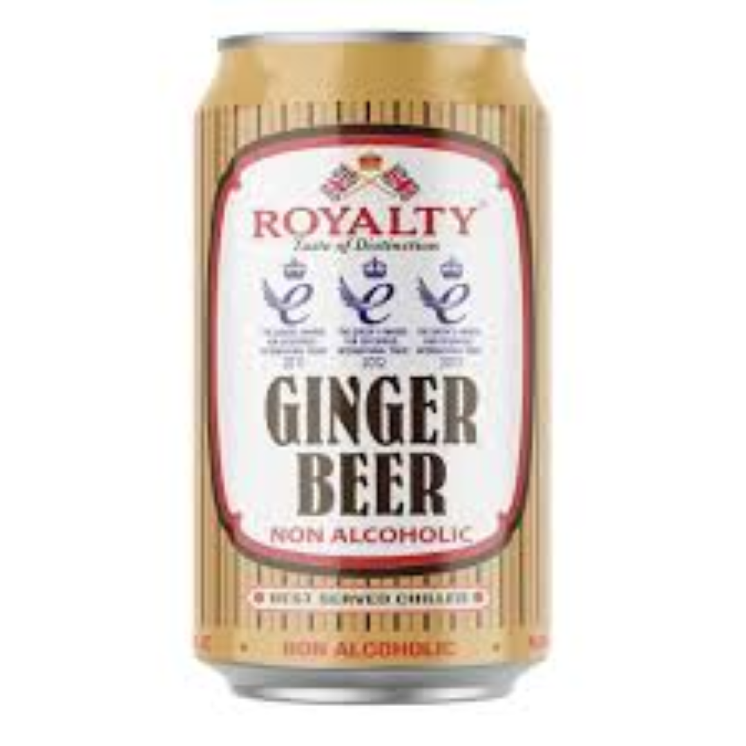 ROYALTY NON ALCOHOLIC GINGER BEER 330ML